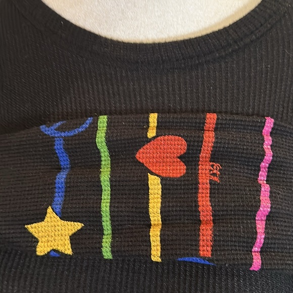 Lauren Moshi Long-sleeved McKinley X Elements Rainbow women’s top - Picture 3 of 8